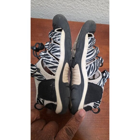 Keen Kids Newport H2 Zebra-Print Sandals Water-Friendly Adjustable Straps Size 2 - Picture 6 of 9